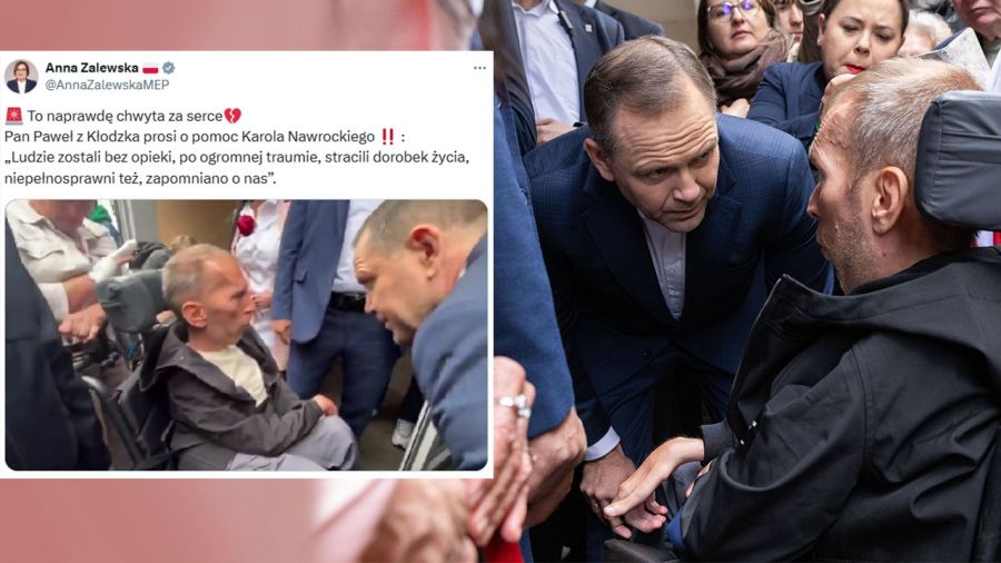 Po spotkaniu z Nawrockim. „Zostały wykorzystane moje słowa” (fot. Wojciech Koziol / Forum)