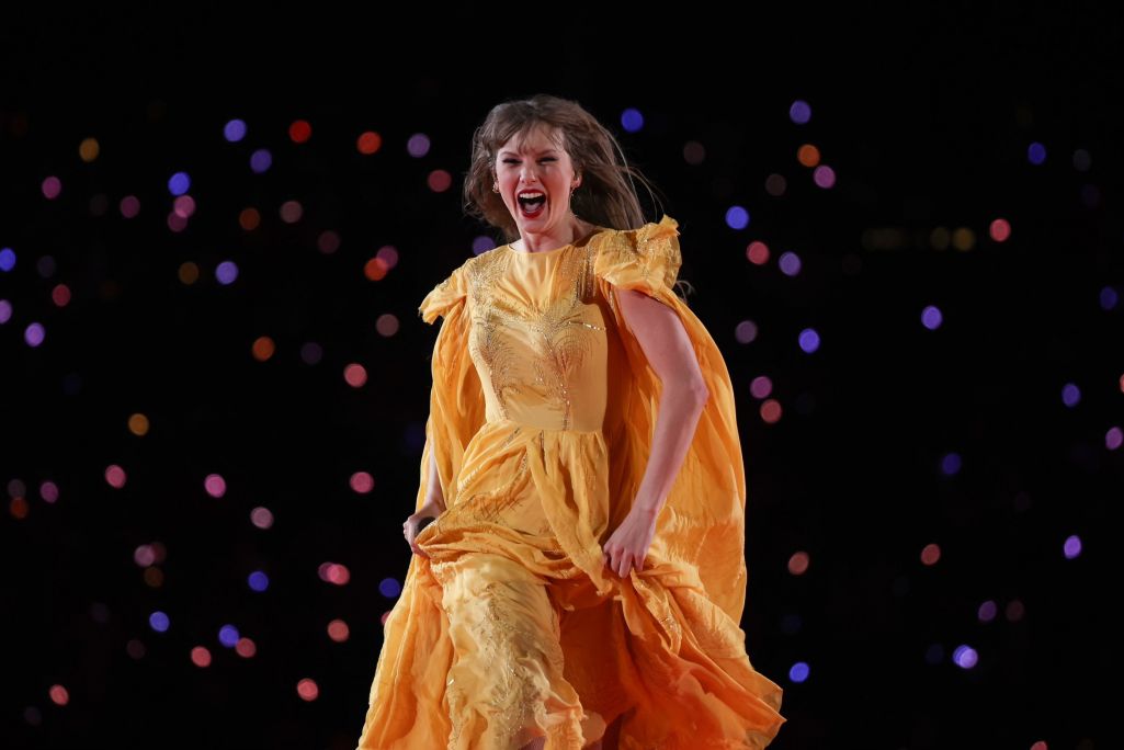 Тэйлар Сўіфт падчас «The Eras Tour». (Фотаздымак: facebook.com/TaylorSwift)