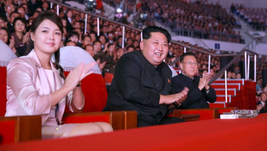 Przypuszczalnie Kimowie mają już trójkę dzieci (fot. Reuters/KCNA)