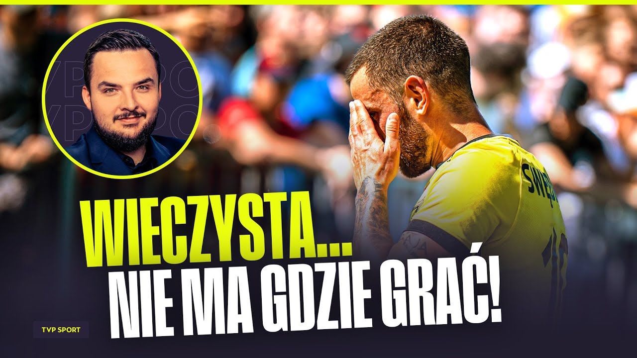 Wieczysta nie ma gdzie grać! Finansowy gigant polskiej piłki ma swoje problemy (fot. TVP SPORT)
