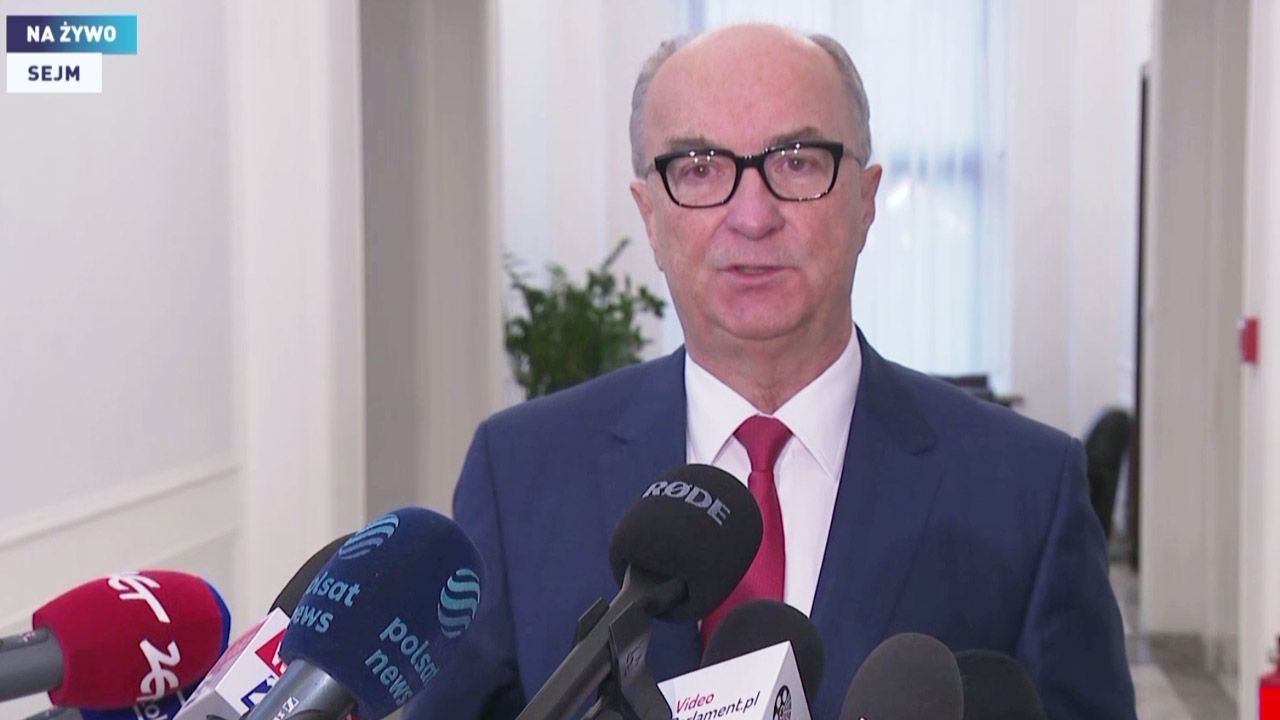 Marszałek Sejmu Włodzimierz Czarzasty