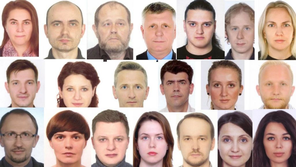 «Аналітыкі Ціханоўскай». (Фота: Вясна / Правы чалавека ў Беларусі / Telegram)