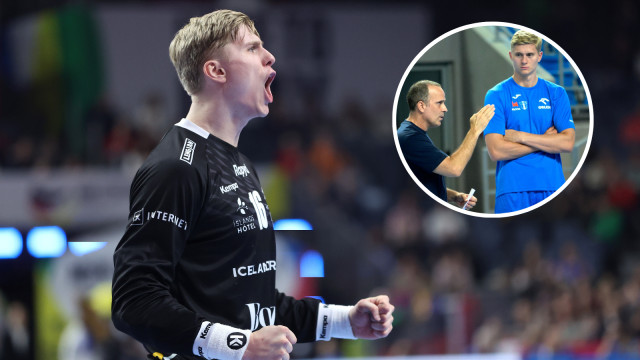 Viktor Gisli Hallgrimsson, bramkarz reprezentacji Islandii oraz Orlen Wisły Płock (fot. Getty Images)
