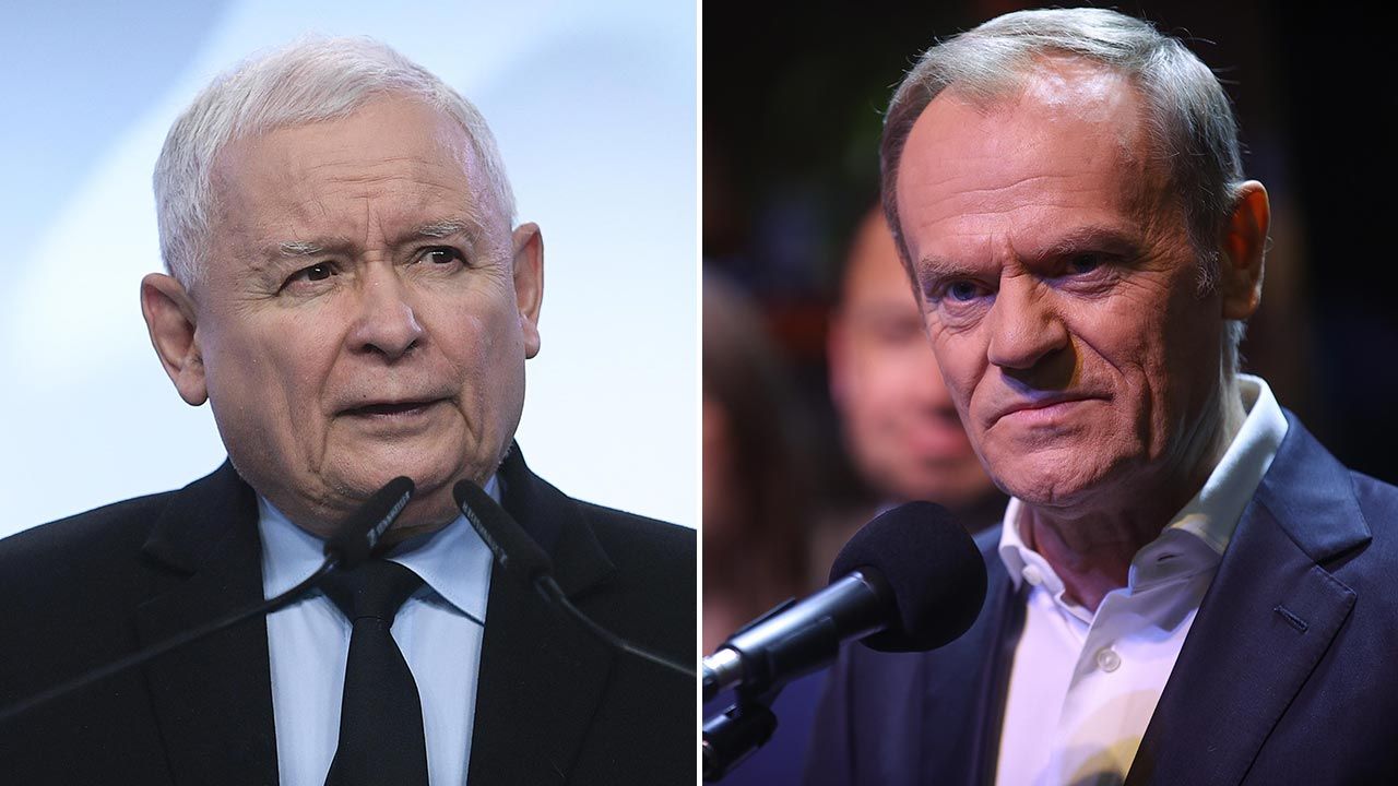 Dojdzie do debaty liderów PiS i PO? (fot. PAP/Marcin Obara, Łukasz Gągulski)