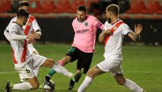 Rayo Vallecano – FC Barcelona [SKRÓT] (fot. PAP/EPA)