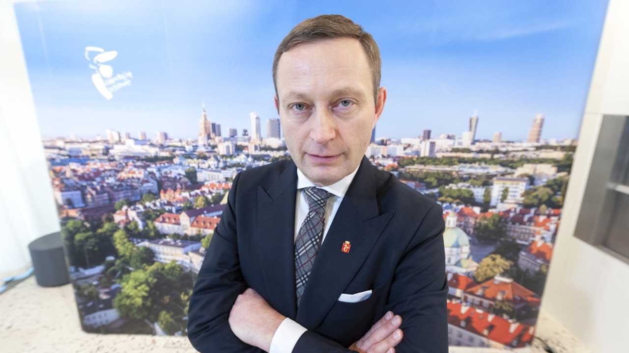 Wiceprezydent Warszawy Paweł Rabiej (fot. Grzegorz Krzyzewski/ Forum)