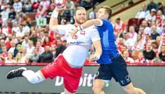 Maciej Gębala (L) i Marco Mengon (P) (fot. PAP)