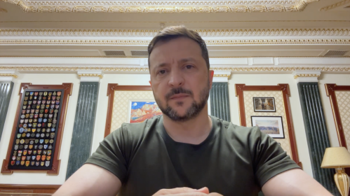 Прэзідэнт Украіны Уладзімір Зяленскі. Фота: president.gov.ua