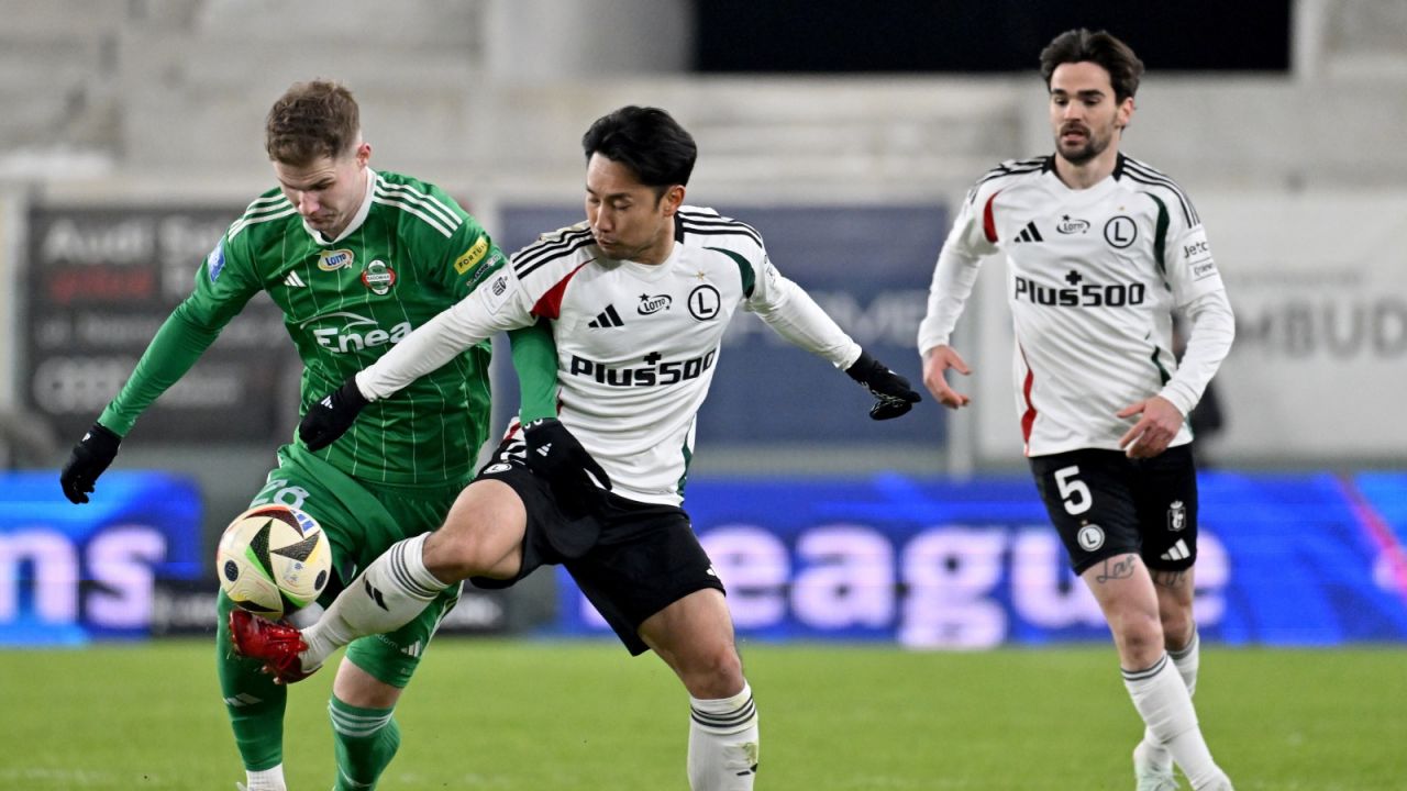 Legia Warszawa przegrała 1:3 z Radomiakiem Radom w PKO BP Ekstraklasie (fot: PAP)