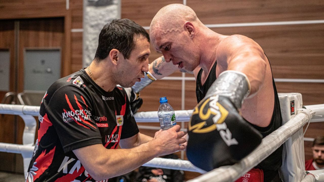 Andrzej Liczik, Michał Cieślak (fot. Krzysztof Leśniewski/KnockOut Promotions)