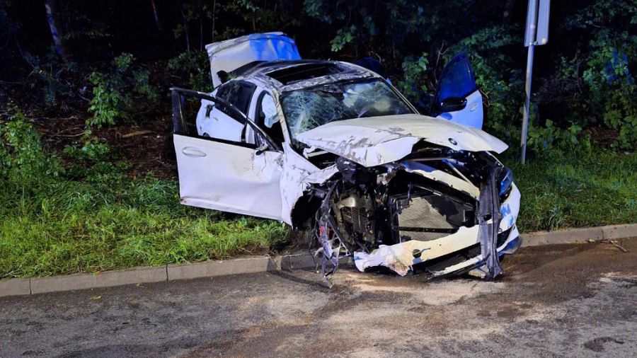 Tragedia w Połczynie-Zdroju. Kierowca zmarł po dachowaniu samochodu