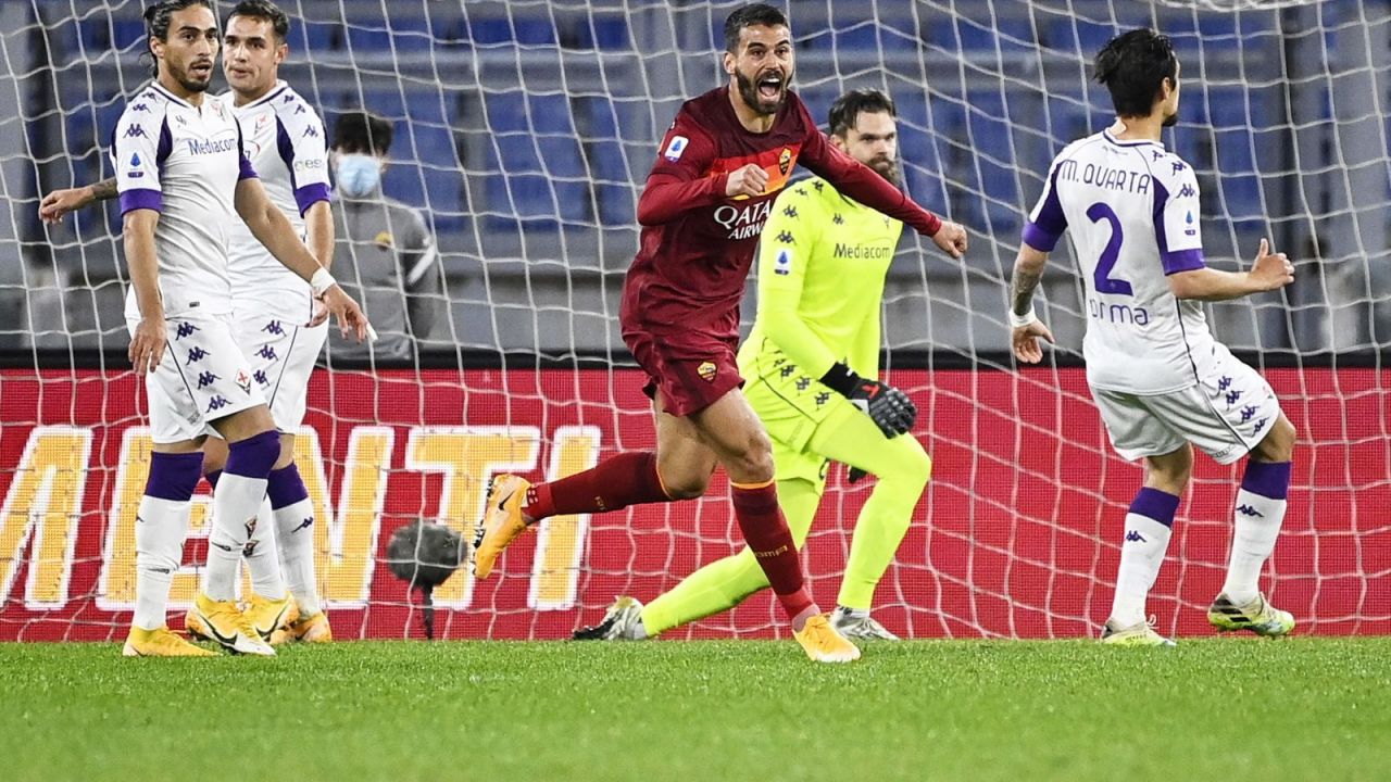 Serie A. AS Roma Fiorentina 20.
