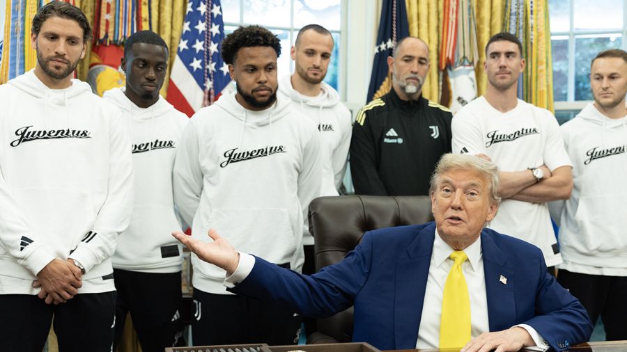 Piłkarze Juventusu zostali zaproszeni do Białego Domu (fot. T.Brenner fot The Washington Post via Getty Images)